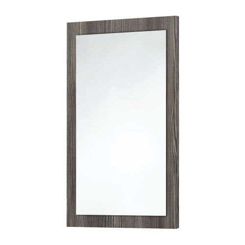 Harrison Bathrooms Avola Grey 500mm x 800mm Wooden Framed Mirror