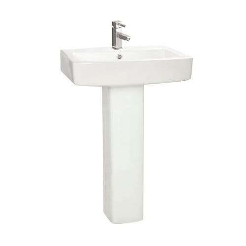 Harrison Bathrooms Denza 570mm Basin & Pedestal