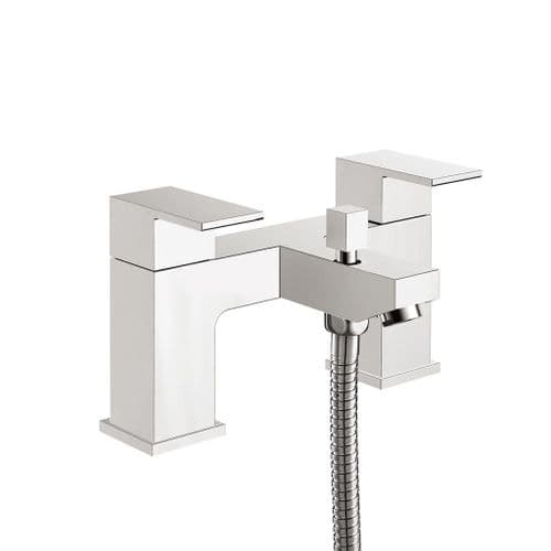 Harrison Bathrooms Lanza Bath Shower Mixer with Shower Kit and Wall Bracket