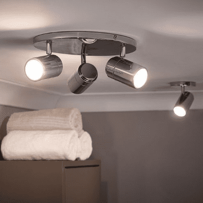 Bathroom Lighting, Bathroom Fans & Bathroom Sockets