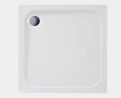 Coram 800mm x 800mm Stone Resin Shower Tray
