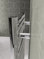 Eastbrook Bathrooms Biava Chrome 360mm x 400mm Towel Radiator With Hidden Vent