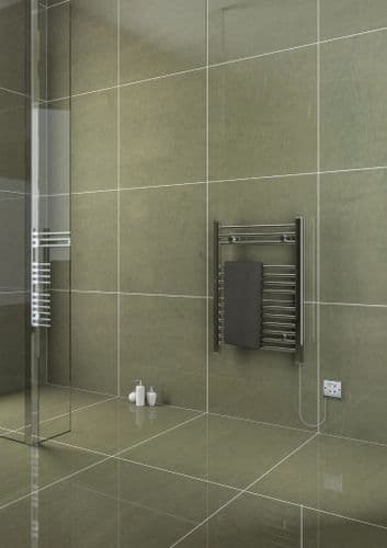Eastbrook Bathrooms Biava Dry Element 700mm Chrome Towel Radiator