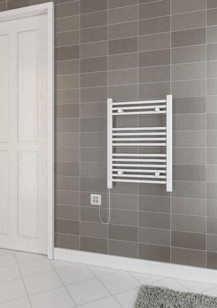 Eastbrook Bathrooms Biava Dry Element 700mm White Towel Radiator