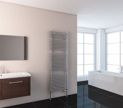 Eastbrook Bathrooms Biava Tube On Tube Chrome 1200mm Towel Radiator