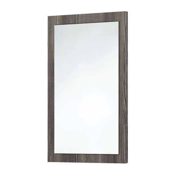 Harrison Bathrooms Avola Grey 500mm x 800mm Wooden Framed Mirror