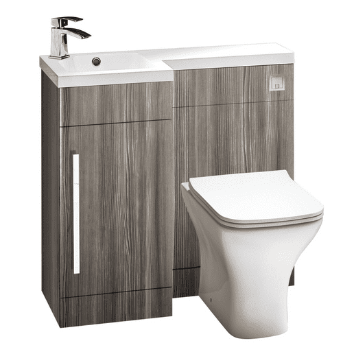 Harrison Bathrooms Lili 900mm Avola Grey Combination Unit With Basin