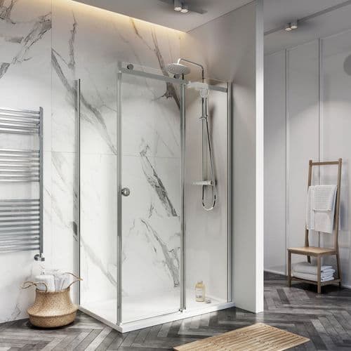Harrison Bathrooms S8 1000mm Frameless Sliding Shower Door