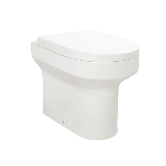 Harrison Bathrooms Spa Back To Wall Pan With Wrap Over Soft Close Seat