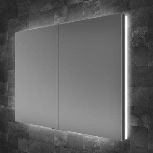 HiB Atrium 60 LED Mirror Cabinet 600mm x 700mm