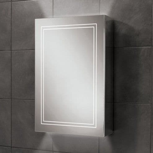 HiB Edge 50 LED Mirror Cabinet 500mm x 700mm