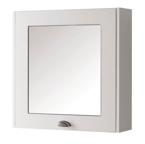 Kartell Astley 600mm Single Door Mirrored Cabinet