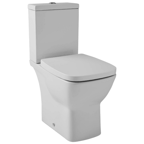 Kartell Evoque Close Coupled Open Back Toilet Including Soft Close Seat
