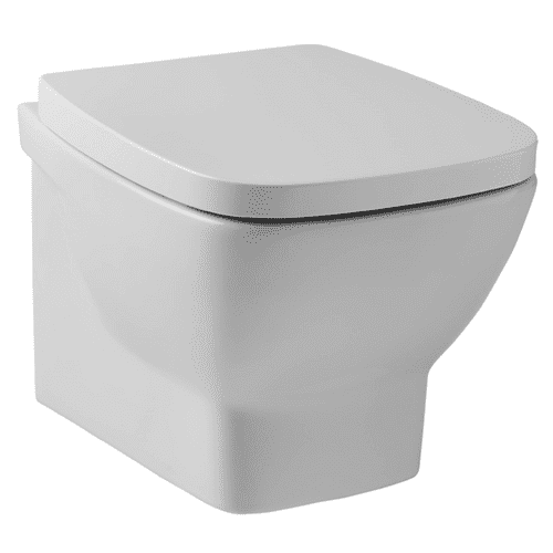 Kartell Evoque Wall Hung Toilet and Soft Close Seat