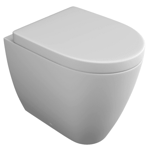 Kartell Genoa Back To Wall Toilet with Soft Close Seat