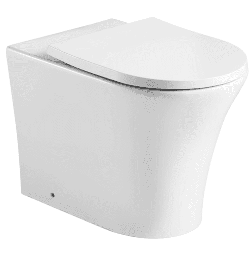 Kartell Kameo Back To Wall Rimless Toilet with Soft Close Seat