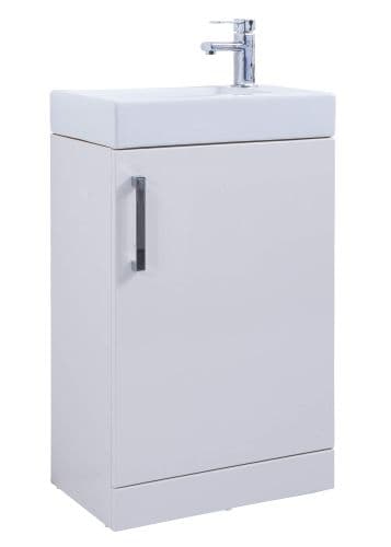 Kartell Liberty 550mm Floor Standing Unit with Ceramic Basin
