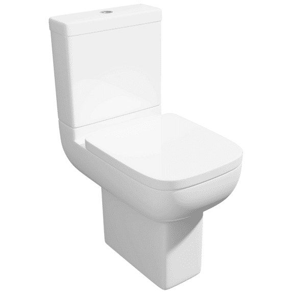 Kartell Options 600 Close Coupled Open Back Toilet and Cistern