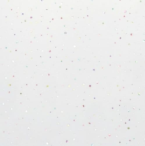 Kartell White Rainbow Drop 1000mm PVC Shower Wall Panel