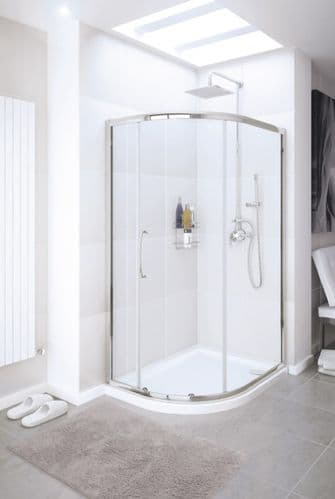 Lakes Classic 800mm Semi Frameless Quadrant Shower Enclosure