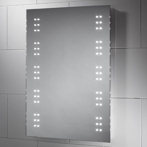 Sensio Ava Battery Operated LED Mirror 700mm x 500mm