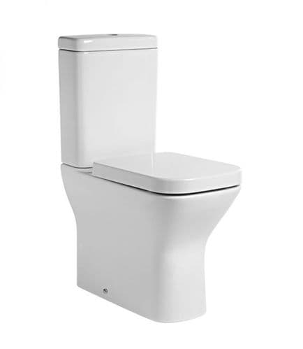 Tavistock Structure Comfort Height Fully Enclosed Close Coupled WC Pan, Cistern & Soft Close Seat