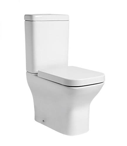 Tavistock Structure Fully Enclosed Close Coupled WC Pan, Cistern & Soft Close Seat